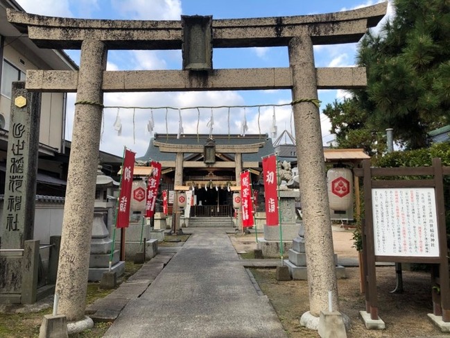 初詣一の鳥居