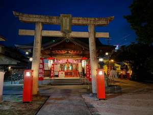 夜の境内